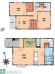 並木町3丁目戸建賃貸住宅 3SLDKの間取り