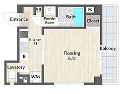 ライトアップ吉祥寺 1Kの間取図画像