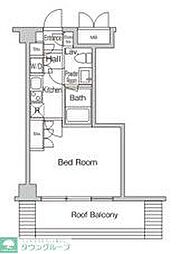 プライムアーバン西荻窪2 1Kの間取図画像