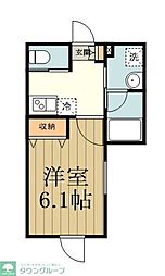 フェリーチェ阿佐ヶ谷T 1Kの間取図画像