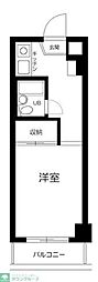 ホワイトキャッスル上鷺宮 1Kの間取図画像