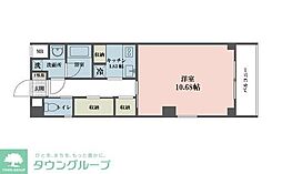 ドゥーエ武蔵小金井 1Kの間取図画像