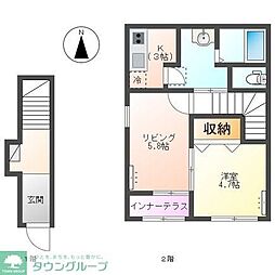 Halelea・Aoba(ハレレア・アオバ) 1LDKの間取図画像