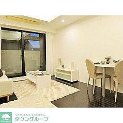 都営大江戸線 若松河田駅 徒歩3分の賃貸マンション 3階1Kのリビング/ダイニング