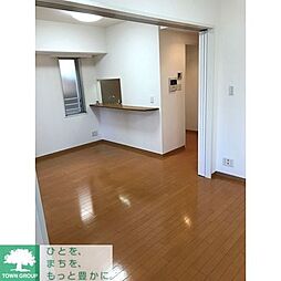 JR山手線 目黒駅 徒歩1分の賃貸マンション 4階1LDKのリビング/ダイニング