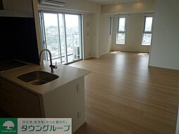 都営大江戸線 西新宿五丁目駅 徒歩7分の賃貸マンション 8階1LDKのリビング/ダイニング