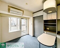 東京メトロ日比谷線 広尾駅 徒歩12分の賃貸マンション 5階ワンルームのリビング/ダイニング