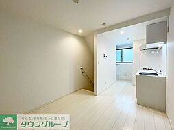 東急世田谷線 西太子堂駅 徒歩10分の賃貸アパート 2階2DKのリビング/ダイニング