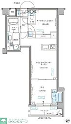 パークアクシス文京本郷 1SLDKの間取図画像
