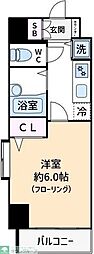 フェニックス初台弐番館 1Kの間取図画像