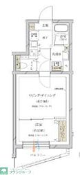 サウンドプルーフステージ駒沢大学 1LDKの間取図画像