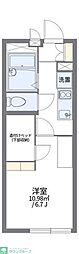 レオパレスAntHIRO 1Kの間取図画像