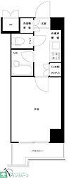 ルーブル神宮前 1Kの間取図画像