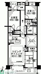 D’レスティア石神井台 3階3LDKの間取り