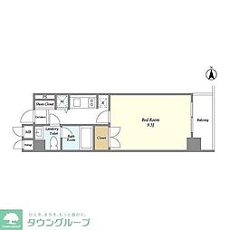 ＮＯＮＡ　ＰＬＡＣＥ渋谷神山町 1階1Kの間取り