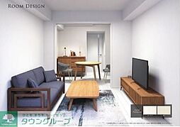 THE PREMIUM CUBE G 東中野 108 1階2Kのリビング/ダイニング