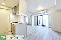 プラウドフラット四谷三丁目 805 8階1LDKのリビング/ダイニング