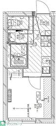 新宿区上落合3丁目マンション 1Kの間取図画像