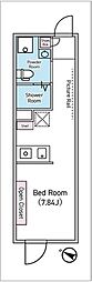 DUOMAISON渋谷本町 ワンルームの間取図画像