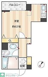 ステージファースト幡ケ谷 ワンルームの間取図画像