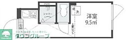 ノースヒル新宿イースト ワンルームの間取図画像