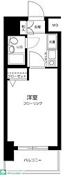 アーバンヒルズマンション早稲田 1Kの間取図画像