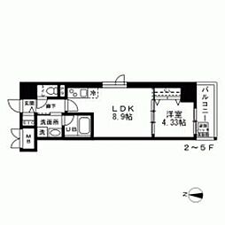 LABELJOUR錦糸町 2LDKの間取図画像