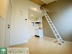 都営三田線 板橋区役所前駅 徒歩8分の賃貸アパート 2階ワンルームのリビング/ダイニング