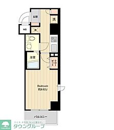 プライムアーバン板橋区役所前 1Kの間取図画像