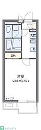 クレイノクレイ 1Kの間取図画像