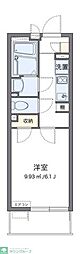 メトロノーム西川口 1Kの間取図画像