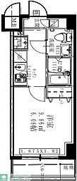GENOVIA西川口V 1Kの間取図画像