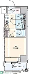 ロアール赤羽 1Kの間取図画像