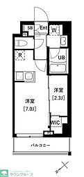 ARKMARK上池袋 1DKの間取図画像