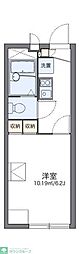 レオパレスファーレ4 1Kの間取図画像
