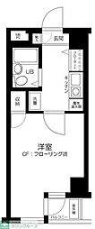 日神パレス東十条 1Kの間取図画像