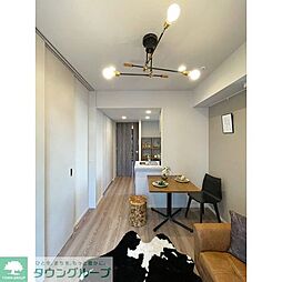 ルフォンプログレ神田プレミア 8階1LDKのリビング/ダイニング