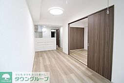 プレール・ドゥーク錦糸公園NORTH 7階1LDKのリビング/ダイニング