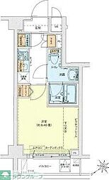 ドルチェ東京押上ツインズ壱番館 4階1Kの間取り