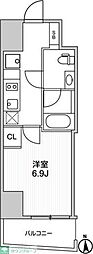 LUMIEC BUNKYO YUSHIMA 1Kの間取図画像