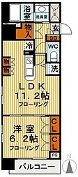 レジディア御茶ノ水 1LDKの間取図画像