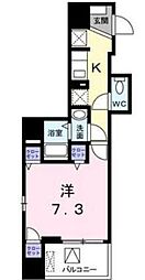 ベスティエ秋葉原 1DKの間取図画像
