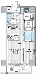シティインデックス千代田秋葉原 1LDKの間取図画像