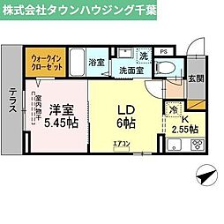 谷津駅 8.9万円