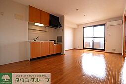 JR外房線 鎌取駅 徒歩15分の賃貸アパート 3階2LDKのリビング/ダイニング