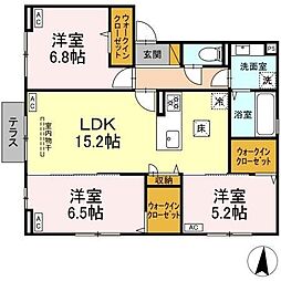 間取図画像 3LDK
