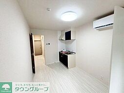 京成千原線 千葉寺駅 バス17分 矢作台下車 徒歩2分の賃貸アパート 1階ワンルームのリビング/ダイニング