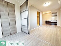 京成千葉線 みどり台駅 徒歩5分の賃貸アパート 2階1LDKのリビング/ダイニング