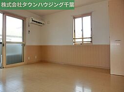 JR総武線 幕張駅 徒歩10分の賃貸アパート 2階1LDKのリビング/ダイニング