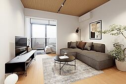 京成千原線 千葉寺駅 徒歩13分の賃貸アパート 1階1LDKのリビング/ダイニング